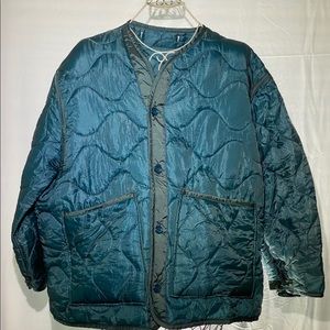 Quilted Jacket, NOS, Upscaled, AKA Smoking Jacket
